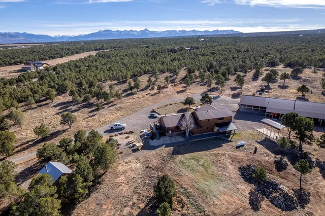a view of lake and mountain