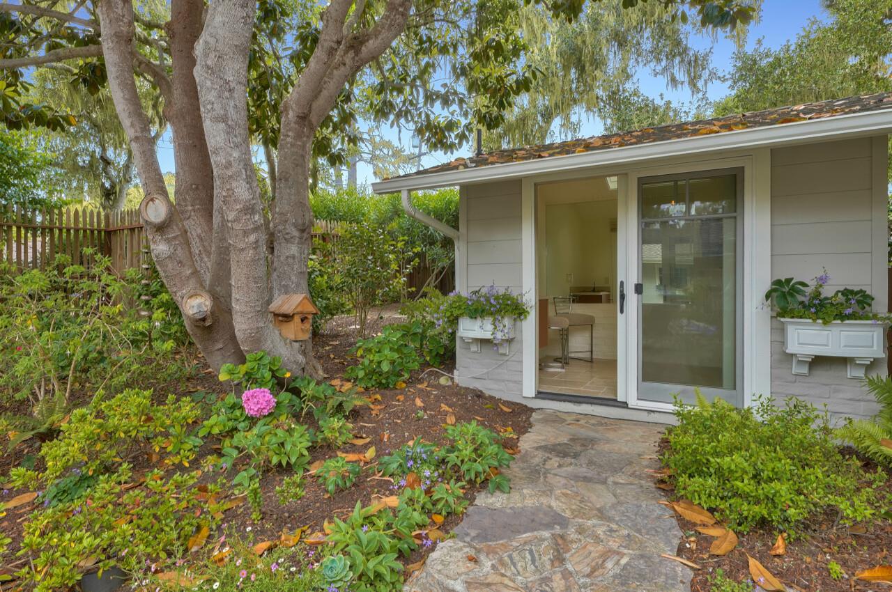 3115 Middle Ranch Road Pebble Beach, CA 93953 - Photo 14 of 15 a front view of a house with a porch