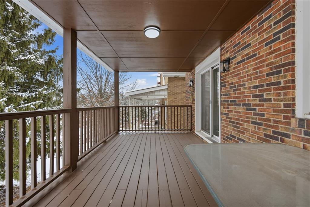 127 Duffland Street Pittsburgh, PA 15210 - Photo 34 of 36 a view of a balcony with wooden floor
