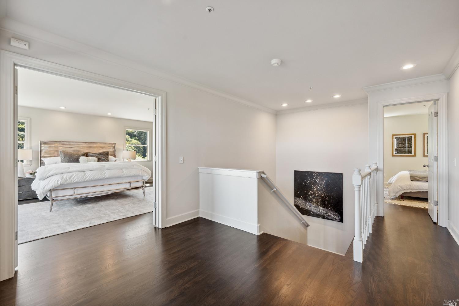 2 Spring Hill Circle Sausalito, CA 94965 - Photo 28 of 57 a view of living room with furniture and a flat screen tv