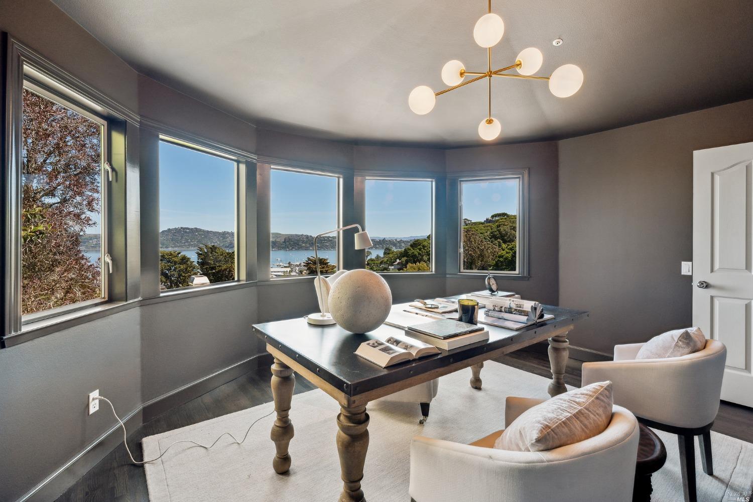 2 Spring Hill Circle Sausalito, CA 94965 - Photo 42 of 57 a dining room with furniture and window