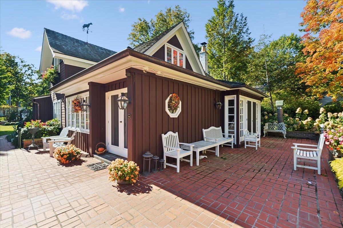 345 Sylvan Road Lake Bluff, IL 60044 - Photo 18 of 55 a view of outdoor space yard deck and patio