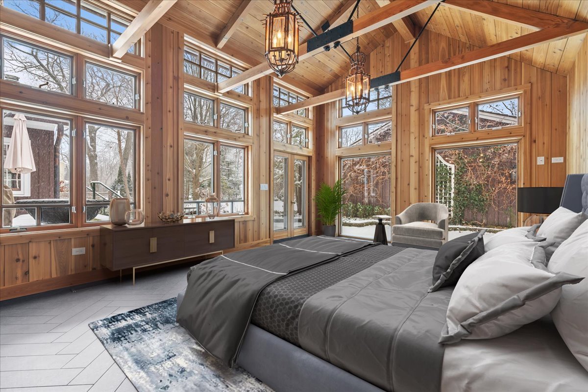 345 Sylvan Road Lake Bluff, IL 60044 - Photo 39 of 55 a bed room with a bed and a couch