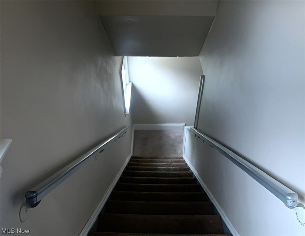 4633 Burleigh Road Cleveland, OH 44125 - Photo 18 of 26 Attic stairs