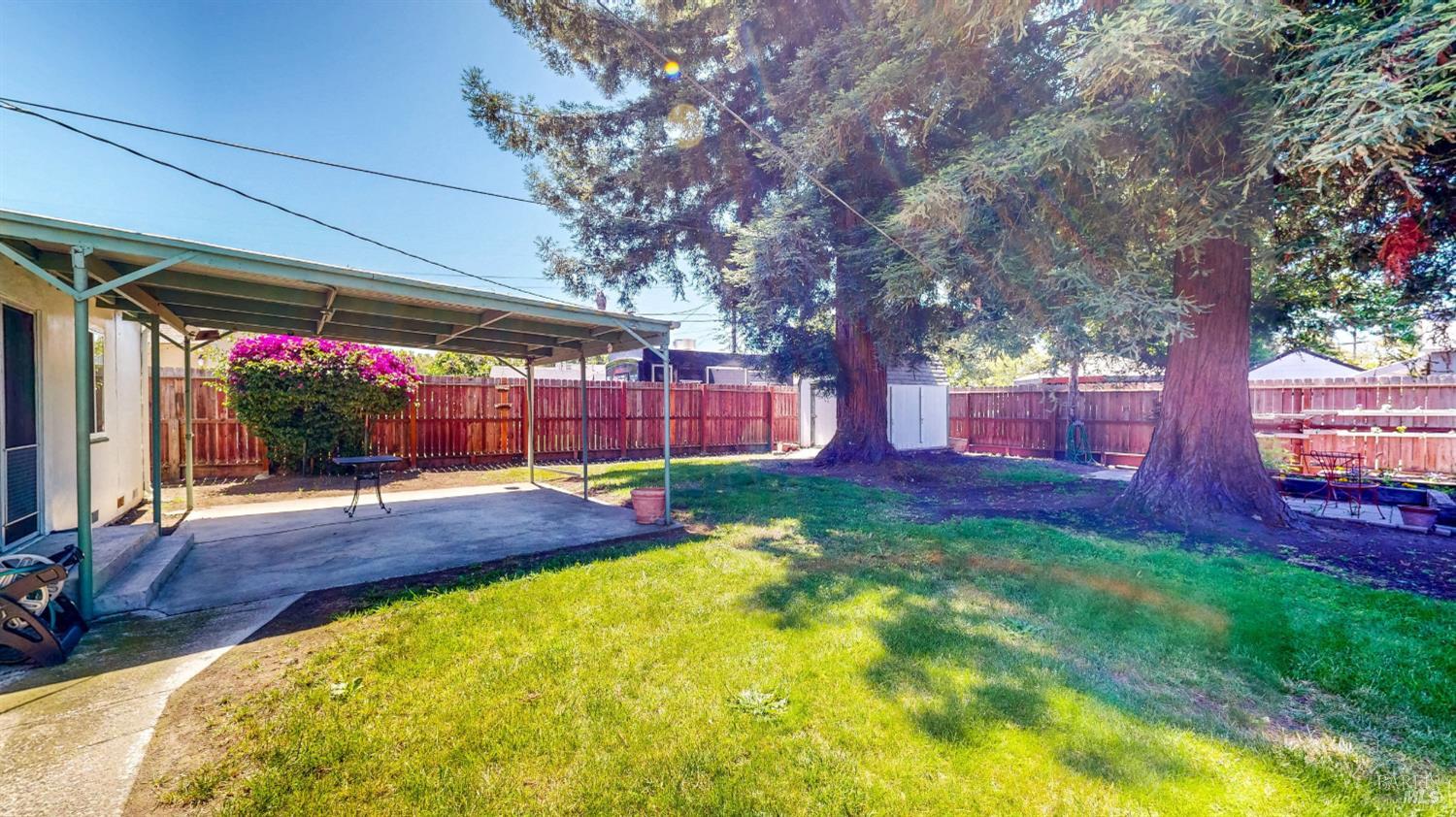 809 Maple Avenue Vallejo, CA 94591 - Photo 35 of 46 a view of backyard with swimming pool and outdoor seating