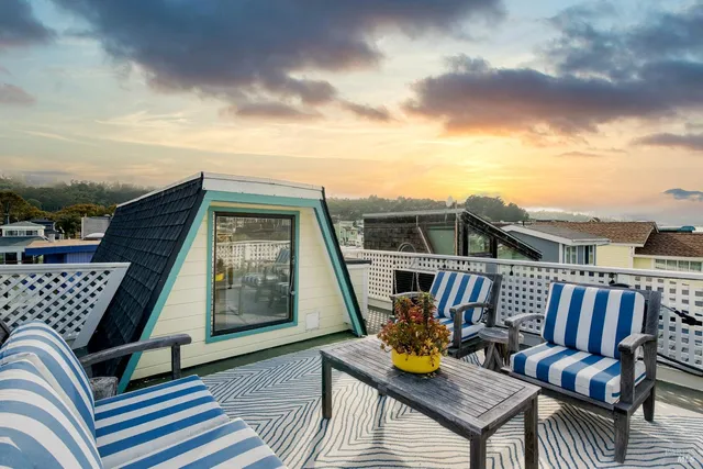 a room with furniture and a window