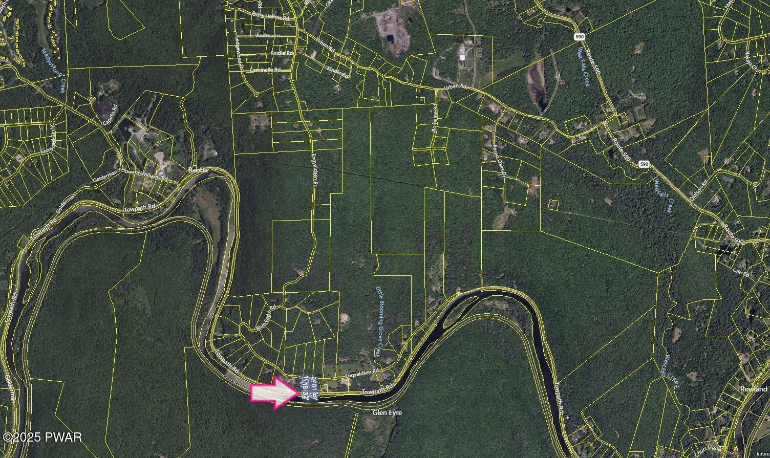 501 Towpath Road Hawley, PA 18428 - Photo 50 of 54 Aerial 2