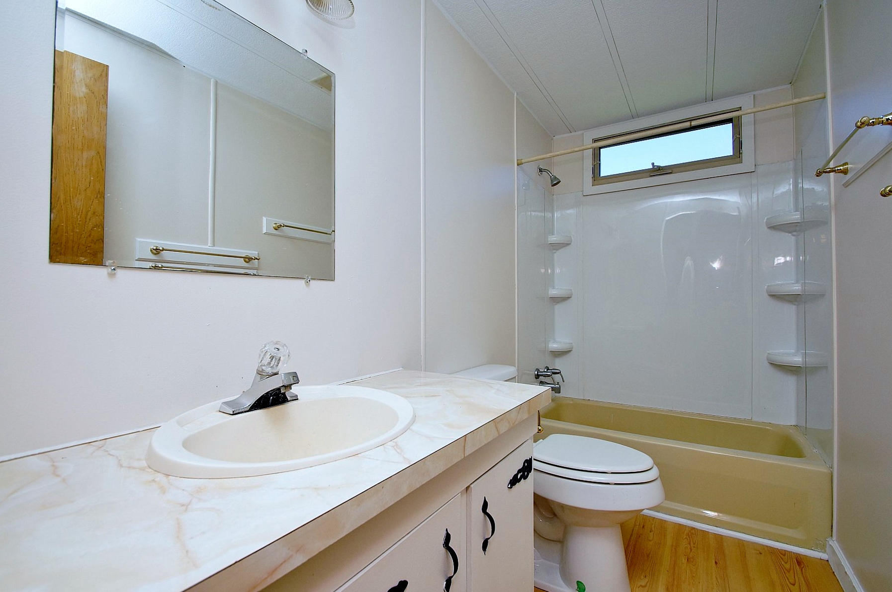 164 Tabernacle Road Penhook, VA 24137 - Photo 25 of 46 a bathroom with a sink a toilet and shower