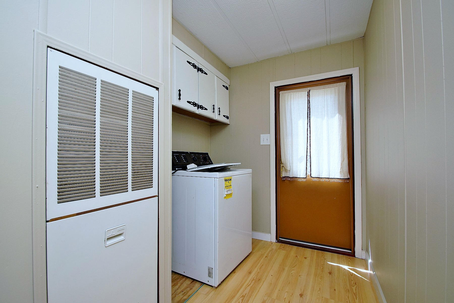 164 Tabernacle Road Penhook, VA 24137 - Photo 29 of 46 a utility room with dryer and washer