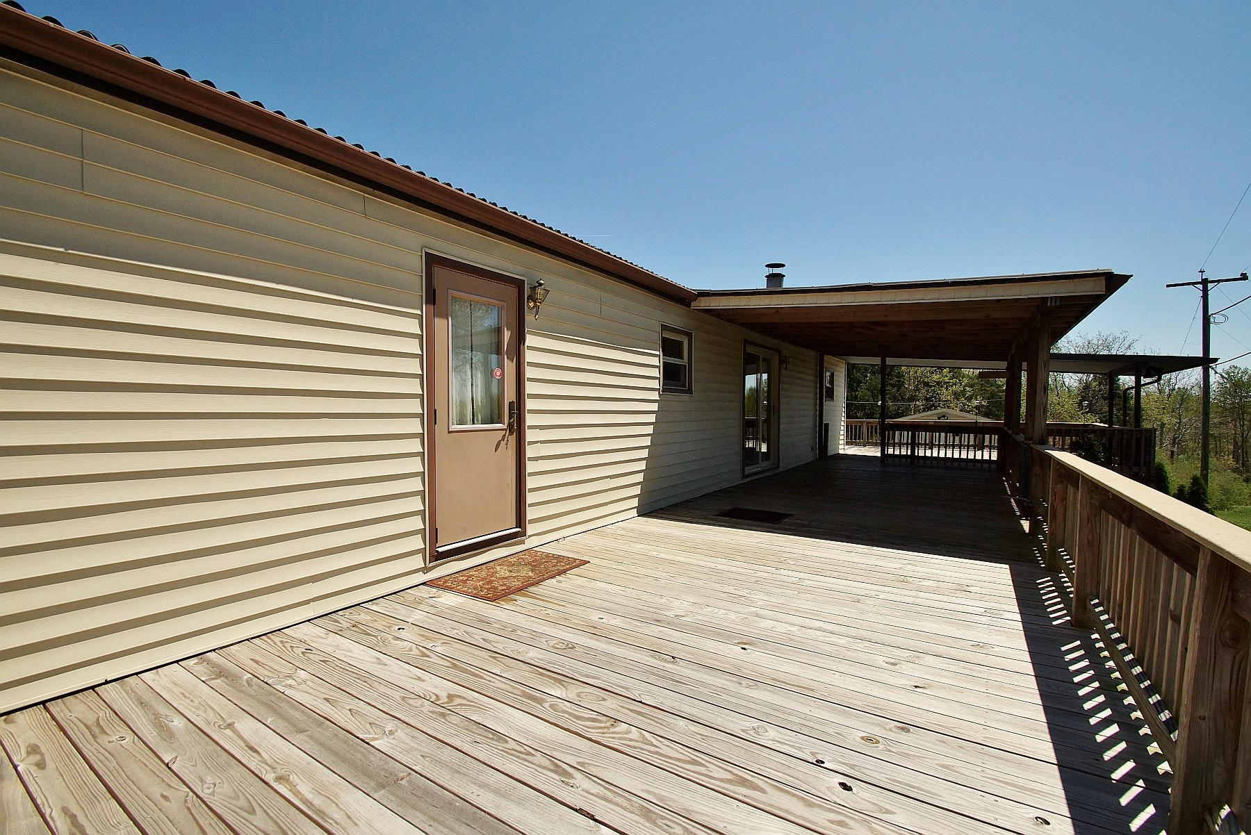 164 Tabernacle Road Penhook, VA 24137 - Photo 5 of 46 a balcony view with a seating space