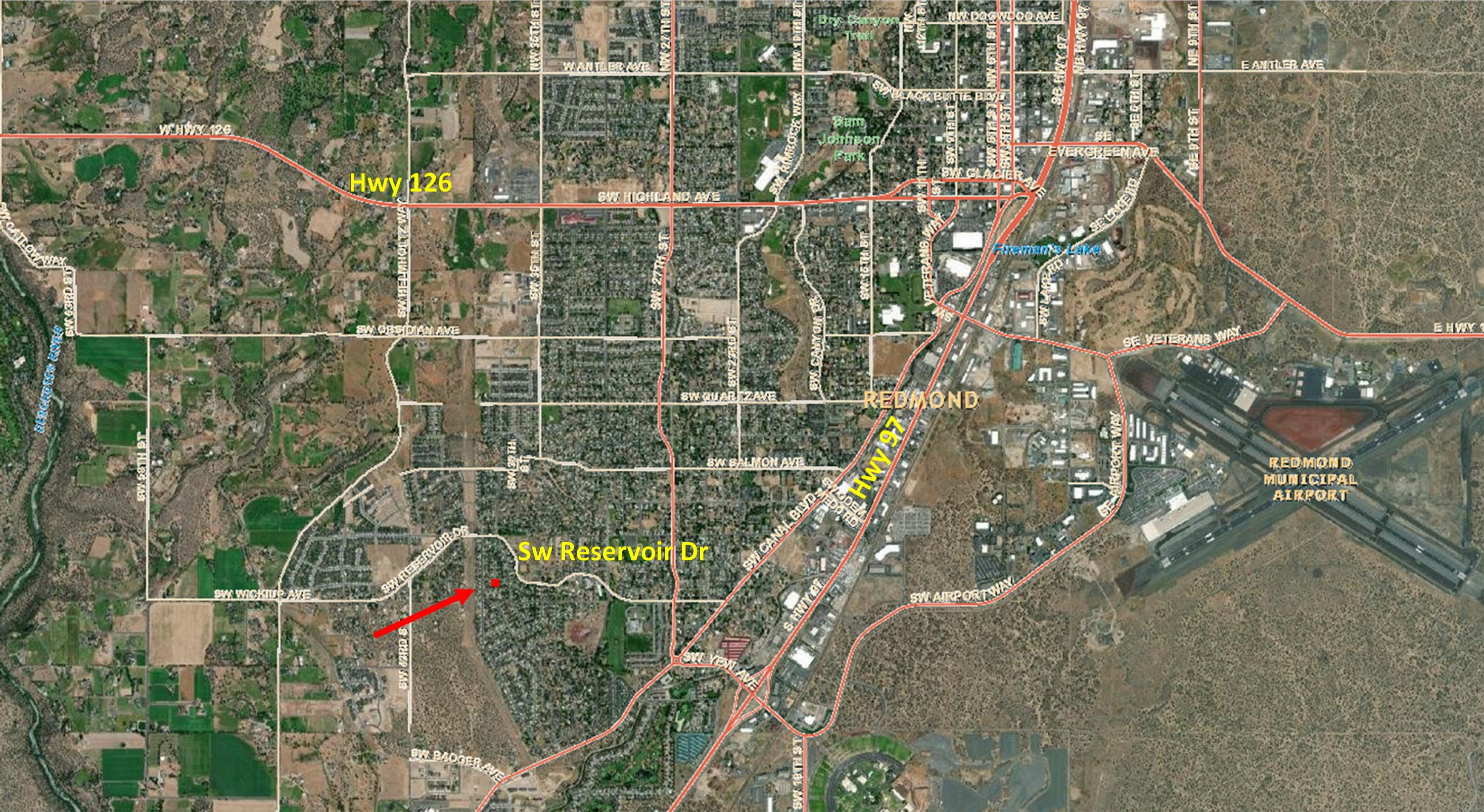 3752 Southwest Volcano Place Redmond, OR 97756 - Photo 27 of 29 Aerial_zoomed out