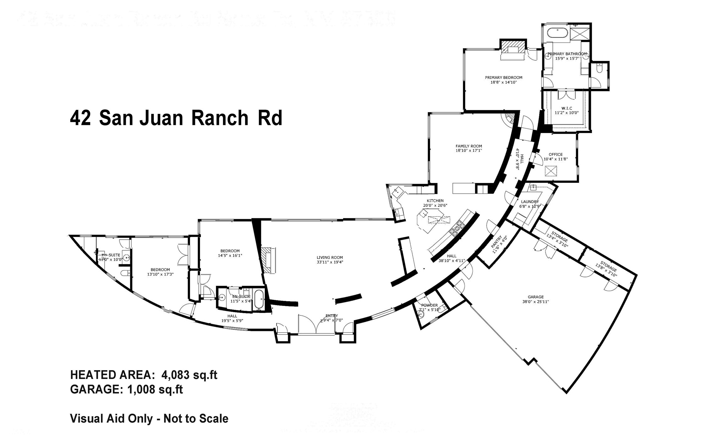 42 San Juan Ranch Road Santa Fe, NM 87506 - Photo 49 of 49 Floor Plan