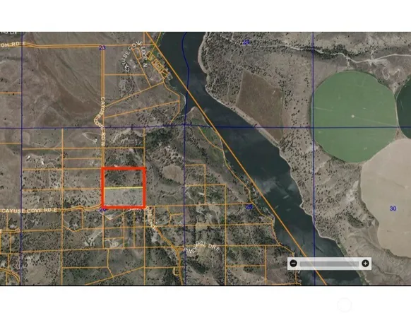 a bird view of a house