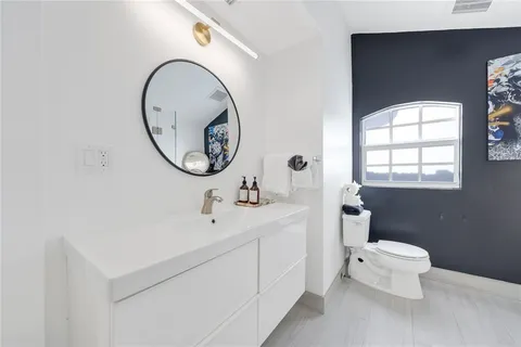 a view of a walk in closet