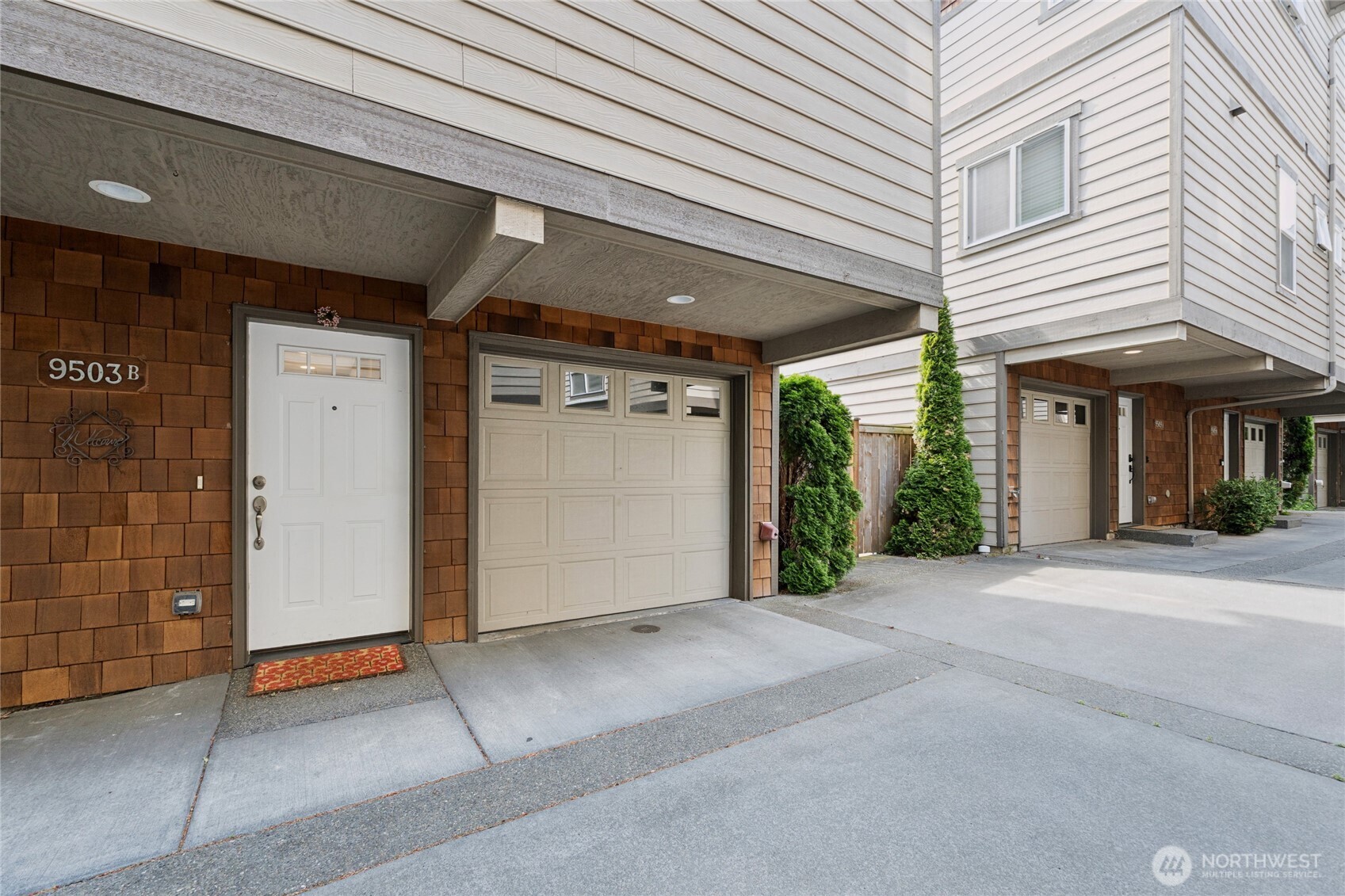 9503 Ashworth Avenue North, Unit B Seattle, WA 98103 - Photo 21 of 26 a view of a house with porch