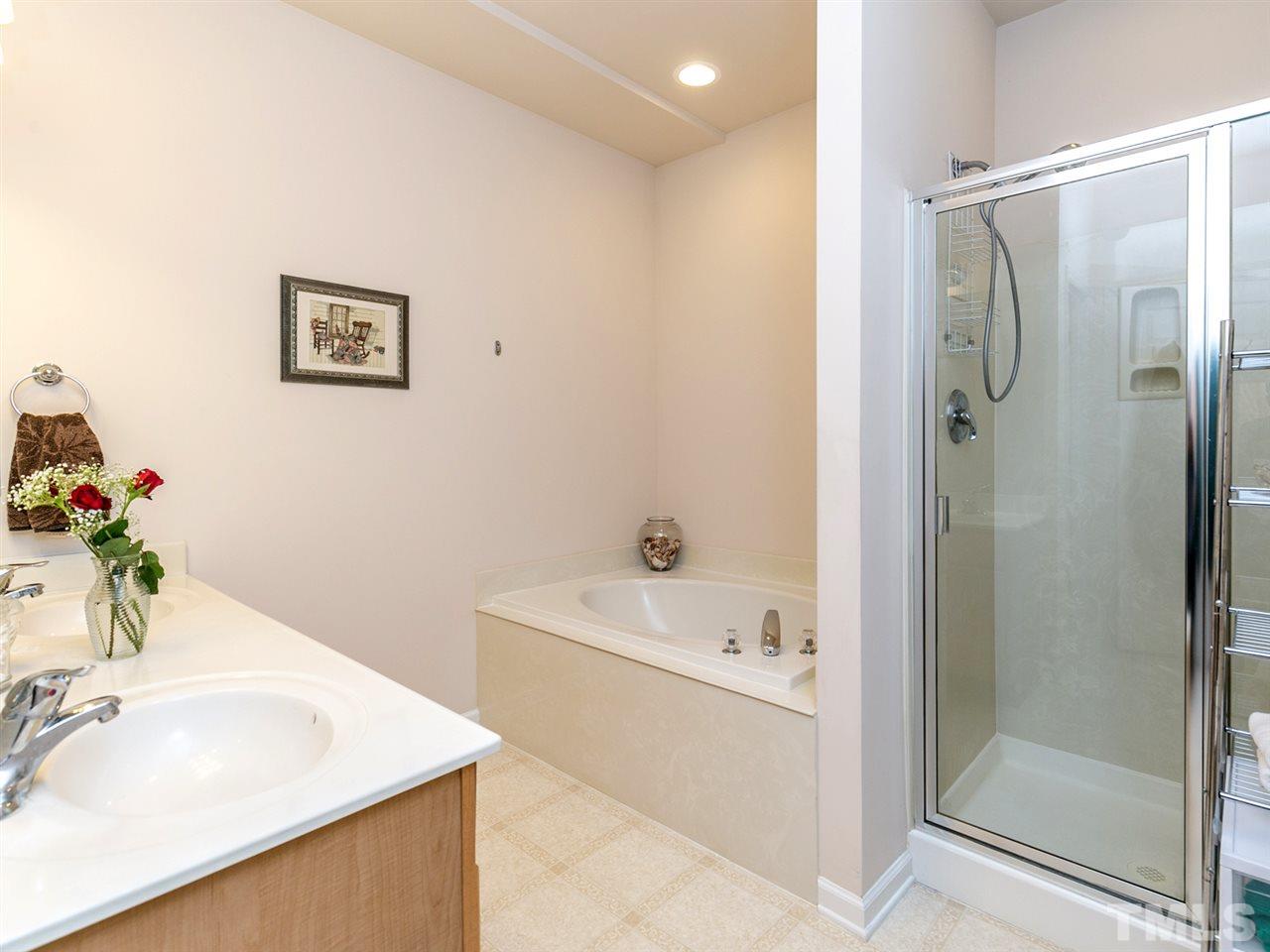 8109 Satillo Lane Raleigh, NC 27616 - Photo 13 of 25 More to love - a separate tub and shower!