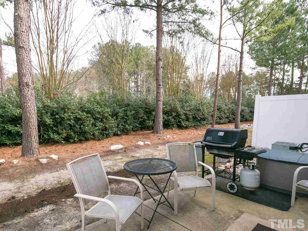 8109 Satillo Lane Raleigh, NC 27616 - Photo 20 of 25 Enjoy the upcoming spring weather from the privacy of your back patio.