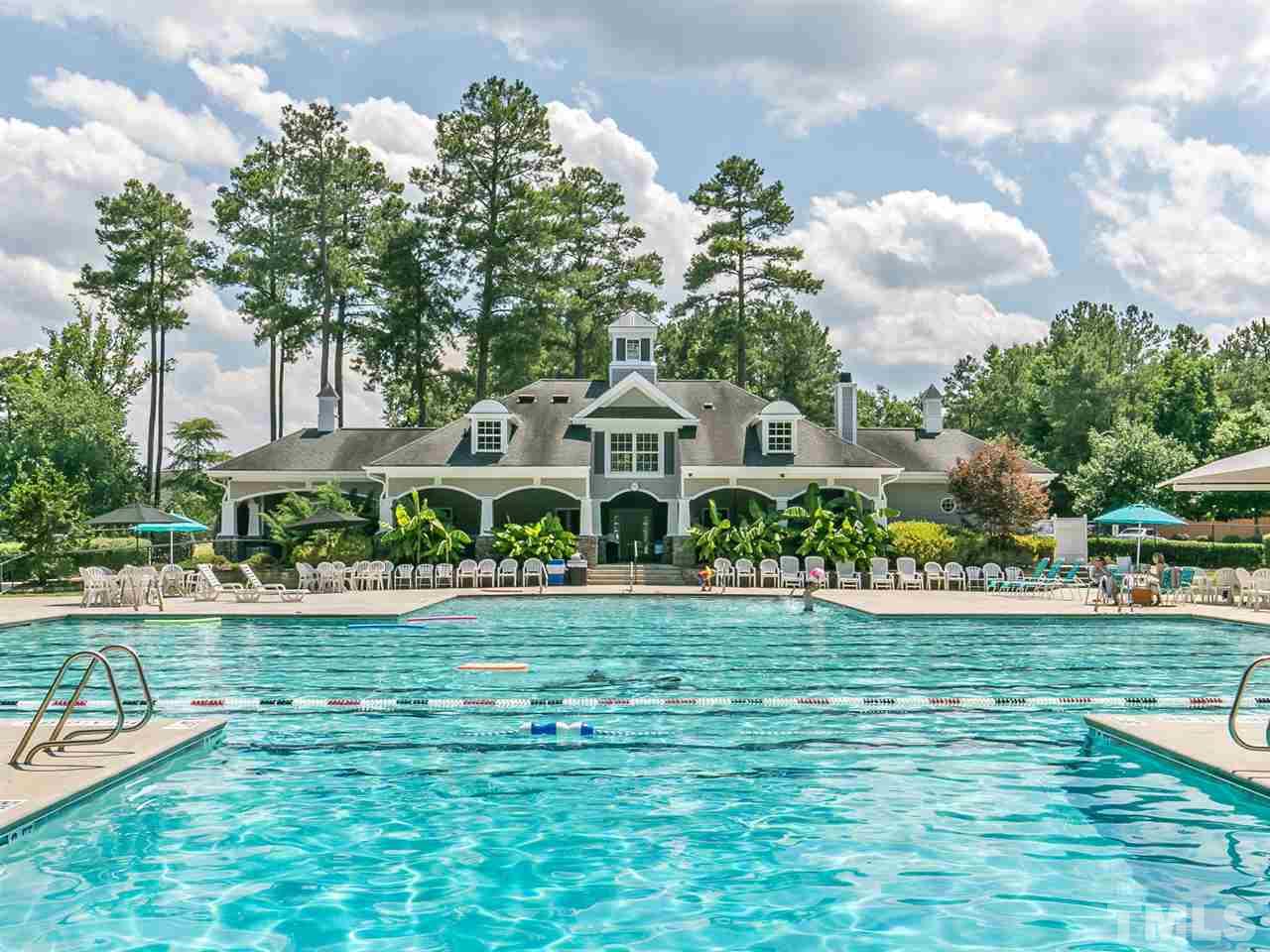 8109 Satillo Lane Raleigh, NC 27616 - Photo 24 of 25 Such a gorgeous pool - just waiting the first "warm enough" days to welcome a summer of fun.