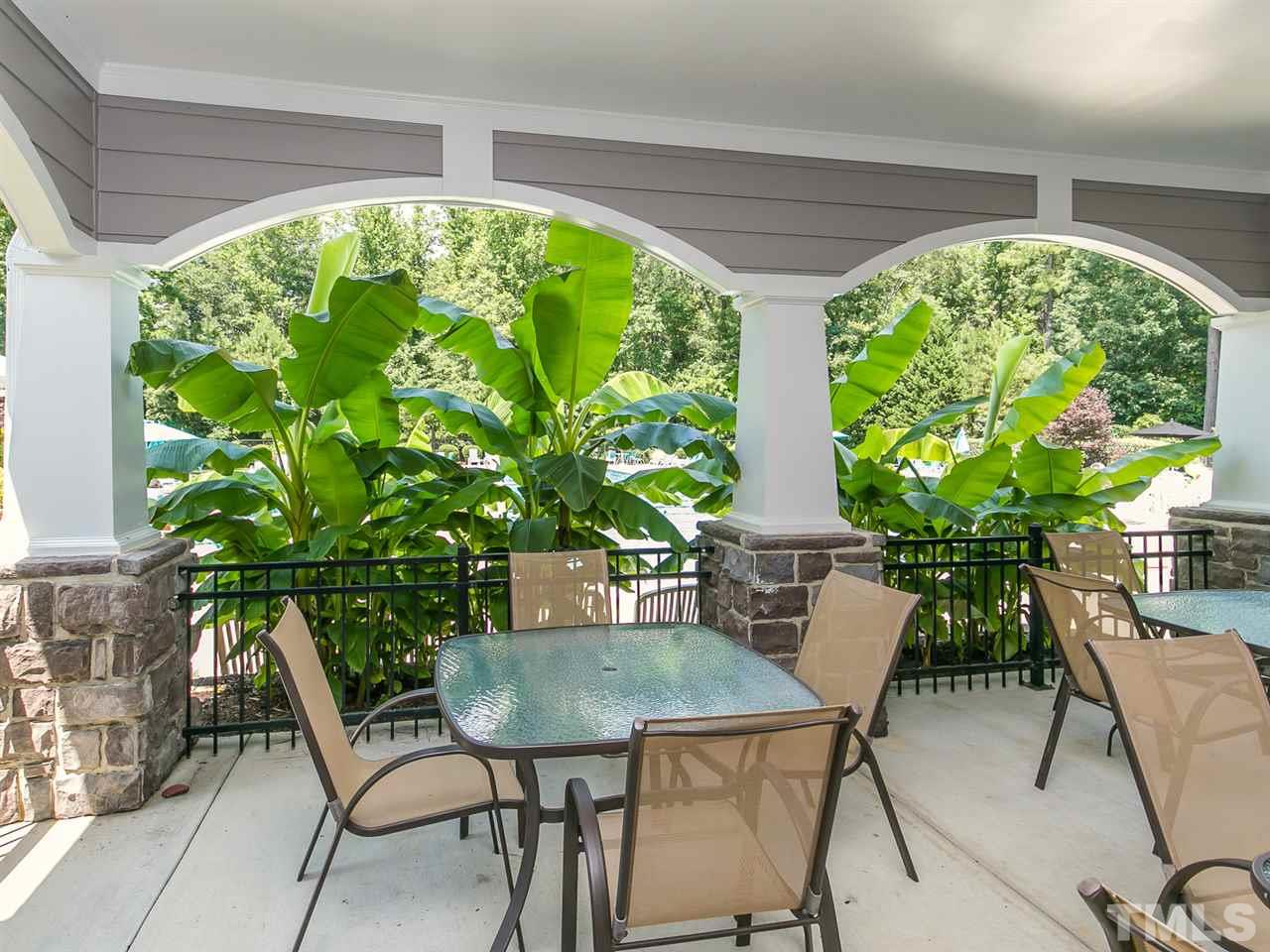 8109 Satillo Lane Raleigh, NC 27616 - Photo 25 of 25 Enjoy a relaxing lunch or just chatting with friends in the clubhouse.