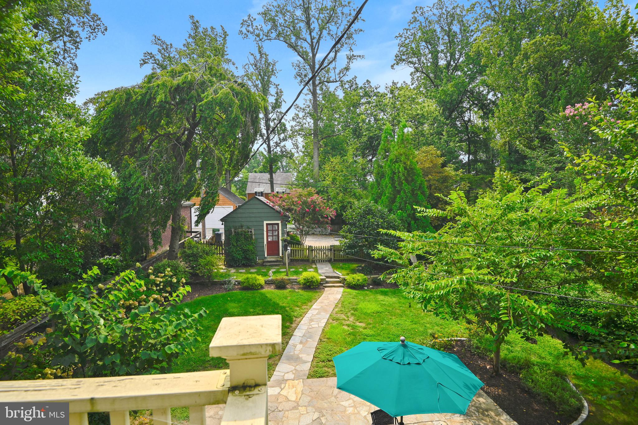 311 St Dunstans Road Baltimore, MD 21212 - Photo 65 of 67 Meandering walkway through gorgeous gardens