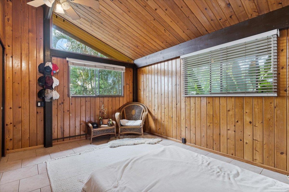 11 Keola Place Makawao, HI 96768 - Photo 20 of 45 a bedroom with furniture and a window