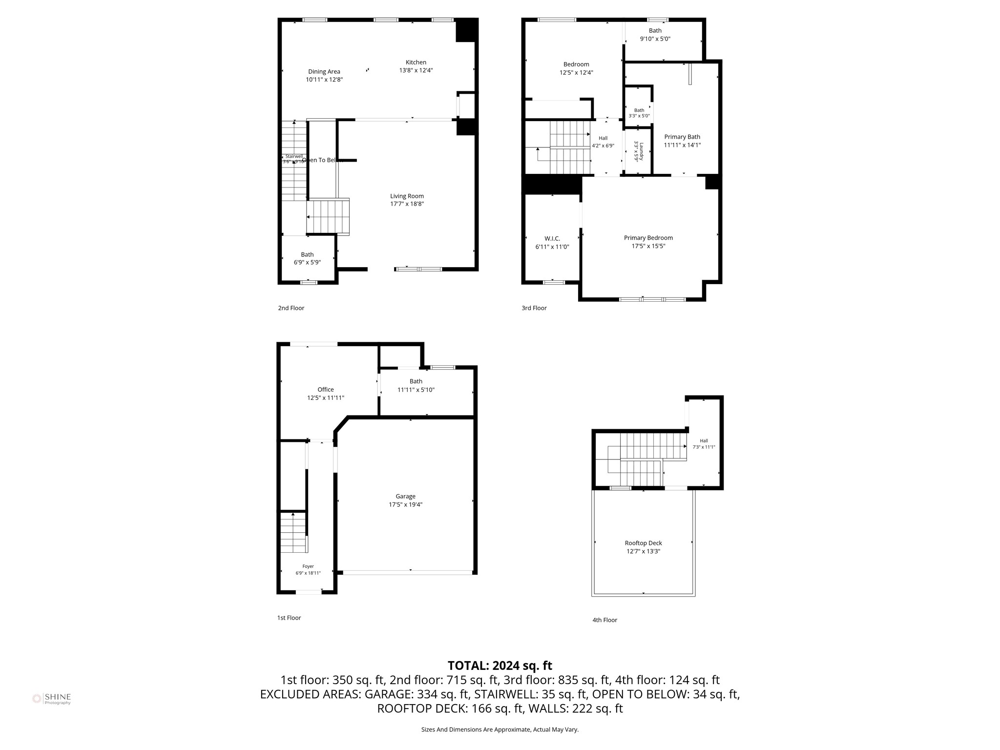 4102 Marina Street Houston, TX 77007 - Photo 32 of 32 Floor Plan.