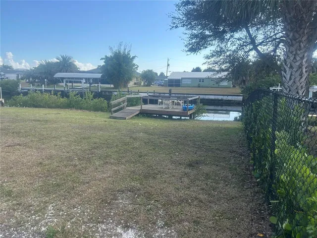 a view of a big yard