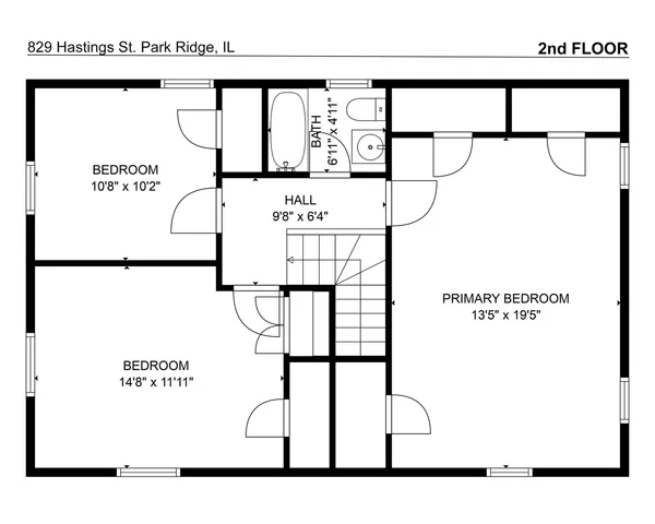 a picture of a floor plan
