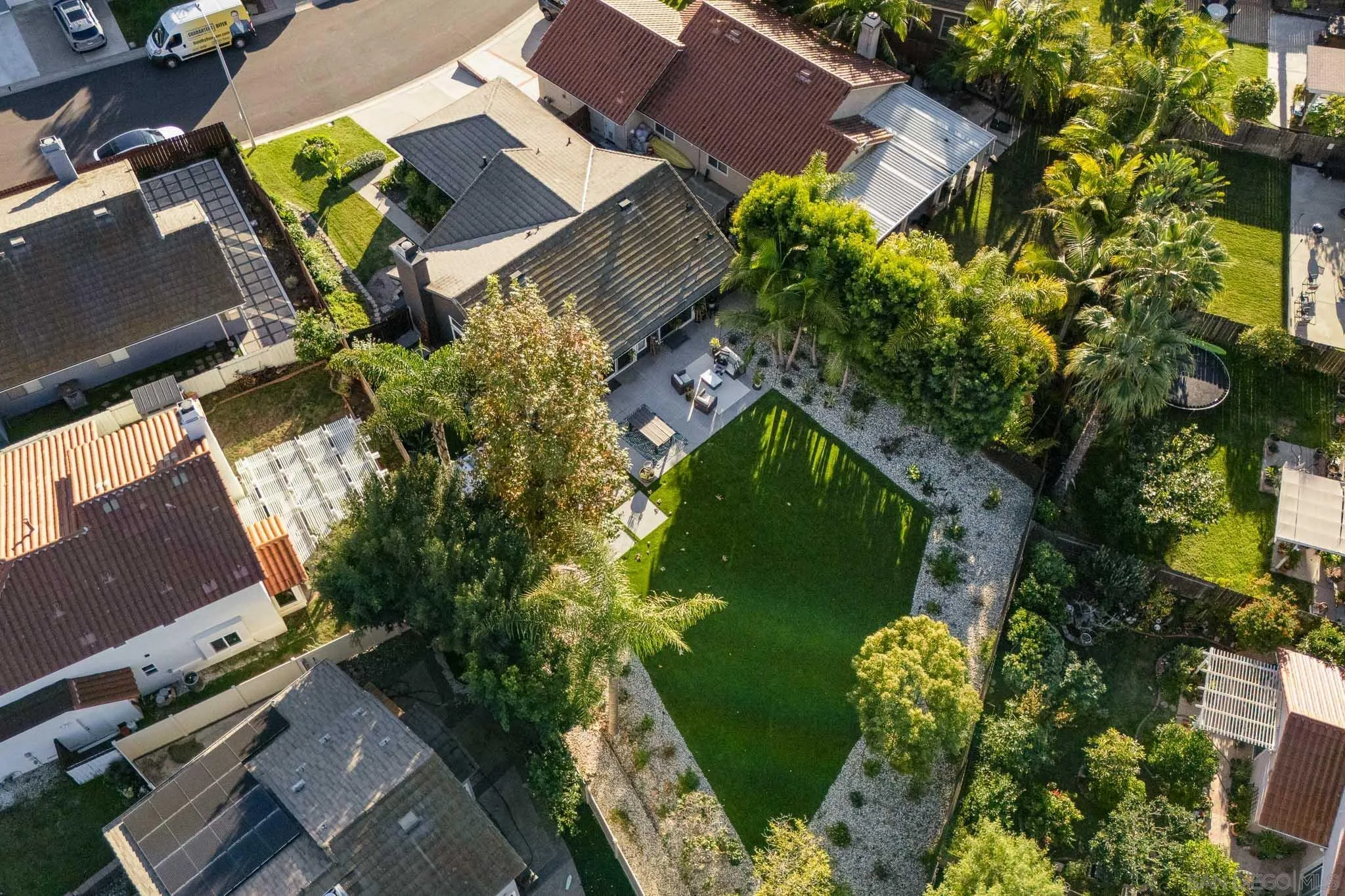 5358 Raspberry Way Oceanside, CA 92057 - Photo 29 of 31 an aerial view of a house with a garden