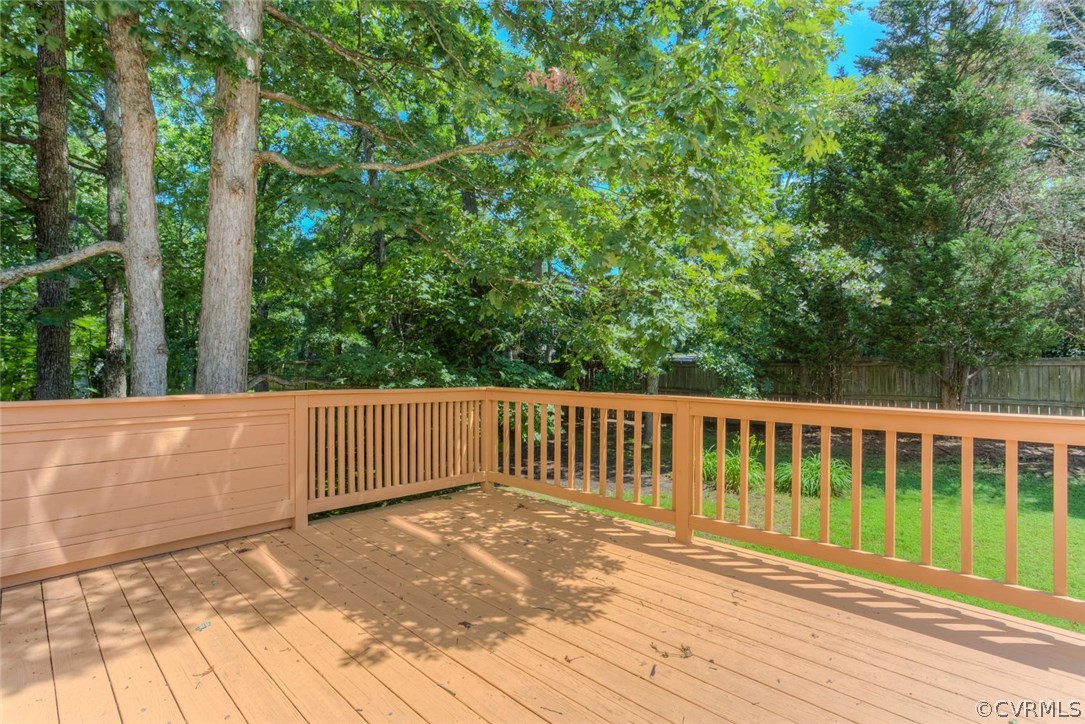 2153 Kelly Ridge Road Henrico, VA 23233 - Photo 31 of 34 Freshly painted Deck!