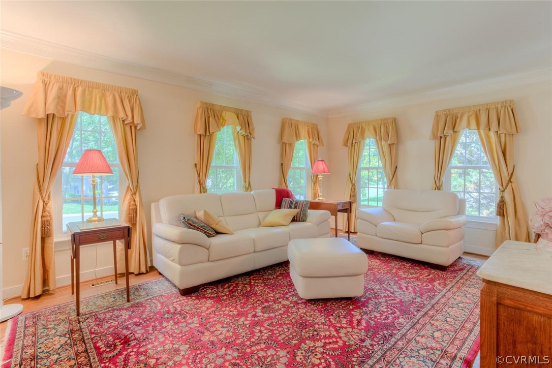 2153 Kelly Ridge Road Henrico, VA 23233 - Photo 6 of 34 The Front Room or Living Room is very large and fl