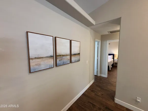 a view of a terrace with chairs