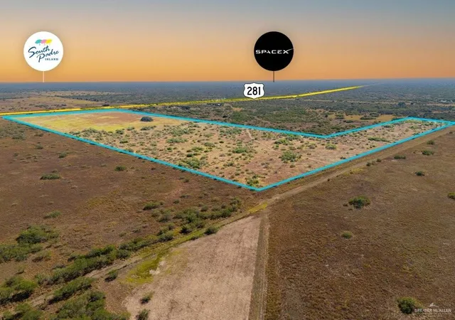 a view of an ocean beach