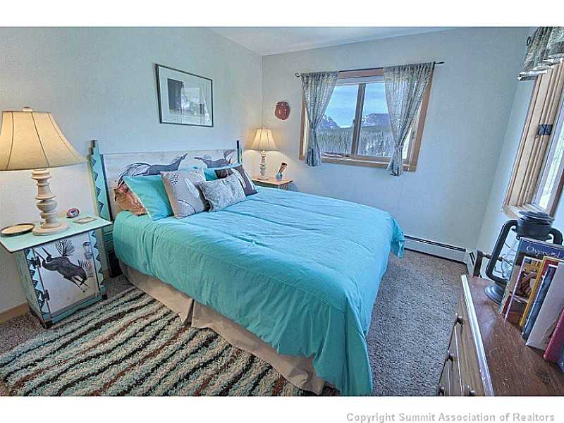 9460 Ryan Gulch Road, Unit 485 Silverthorne, CO 80498 - Photo 9 of 23 Master Bedroom.