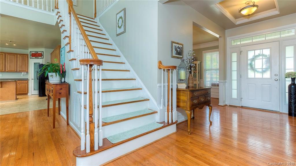 5312 Conant Circle Fort Mill, SC 29708 - Photo 15 of 25 a view of entryway and hall with wooden floor