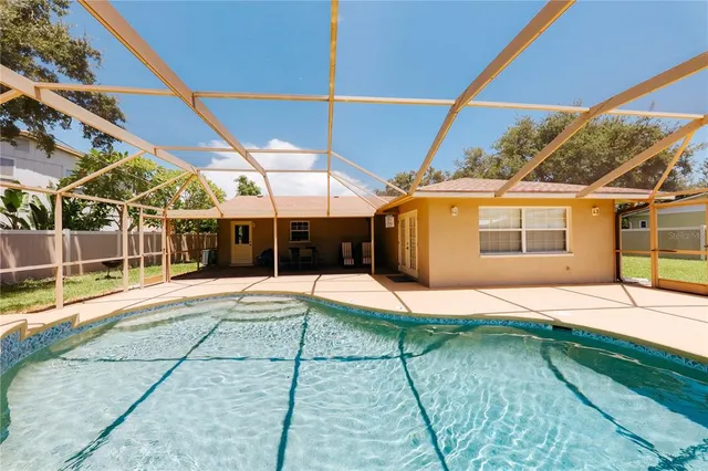 a house with yard in front of it
