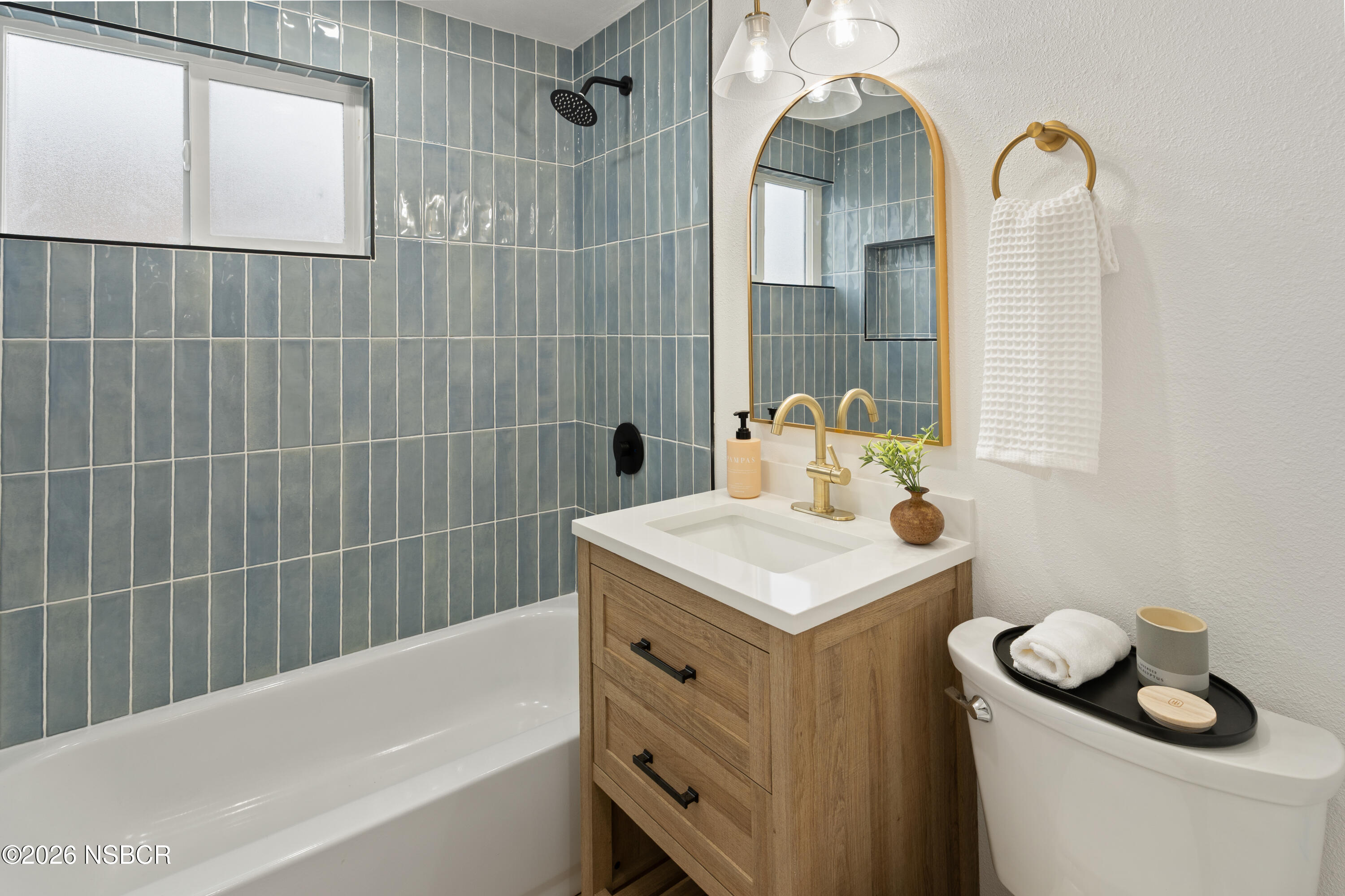 3851 Via Lato Lompoc, CA 93436 - Photo 13 of 19 a bathroom with a sink toilet and shower
