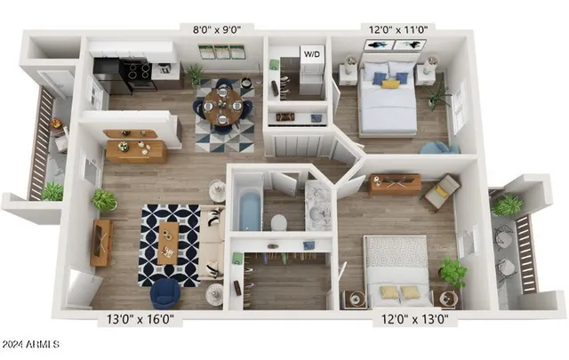 $1,355 | 4722 East Bell Road, Unit 2, Phoenix, AZ 85032