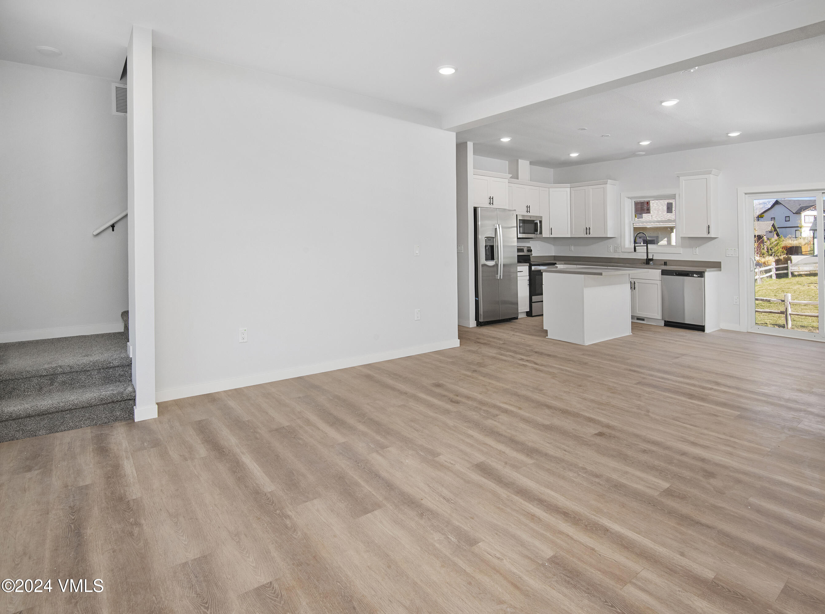 590 Blackhawk Road Gypsum, CO 81637 - Photo 19 of 42 a view of kitchen with wooden floor