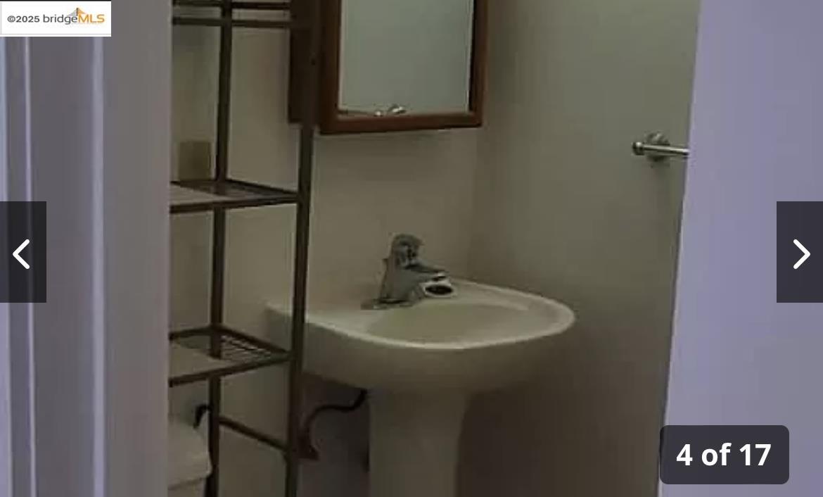 2548 Virginia Street, Unit A Berkeley, CA 94709 - Photo 4 of 5 a sink and a mirror