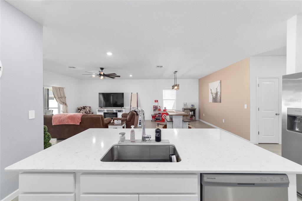 4012 Northeast 33rd Avenue Ocala, FL 34479 - Photo 24 of 77 a view of living room with furniture and flat screen tv