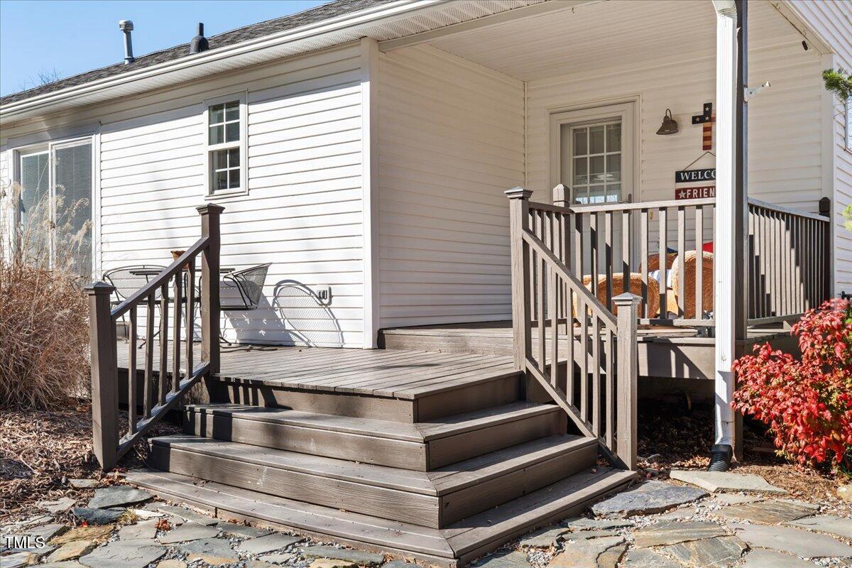 1171 Buck Street Road Roxboro, NC 27574 - Photo 6 of 63 a view of entryway and hall with wooden floor