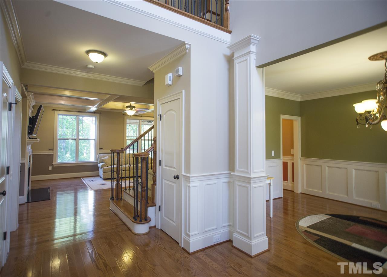 307 Ashdown Forest Lane Cary, NC 27519 - Photo 3 of 25 a view of entryway with wooden floor
