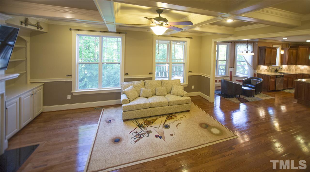 307 Ashdown Forest Lane Cary, NC 27519 - Photo 5 of 25 a living room with furniture and a large window