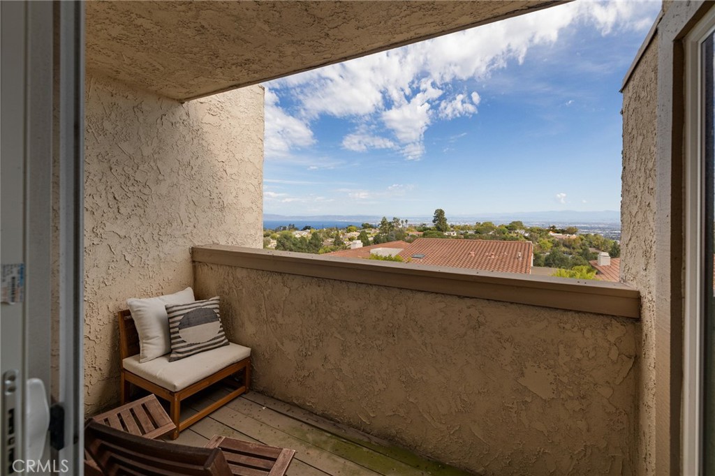 58 Hilltop Circle Rancho Palos Verdes, CA 90275 - Photo 50 of 51 a view of a balcony with furniture