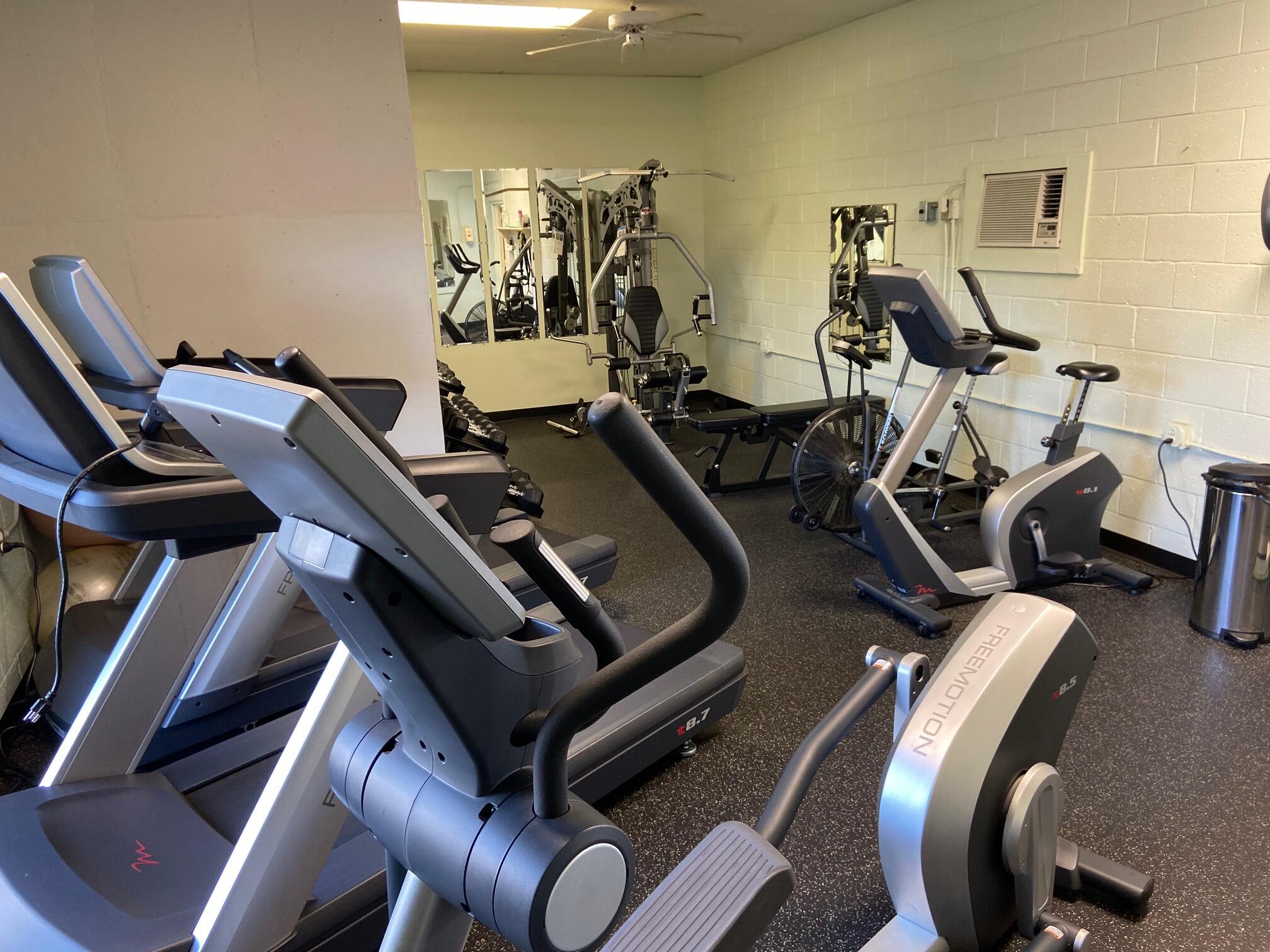 801 South Ocean Drive, Unit 404 Fort Pierce, FL 34949 - Photo 34 of 37 a view of a room with gym equipment