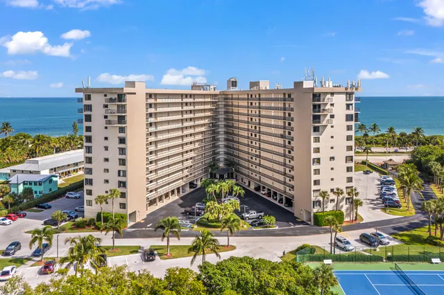 a view of a city with tall buildings