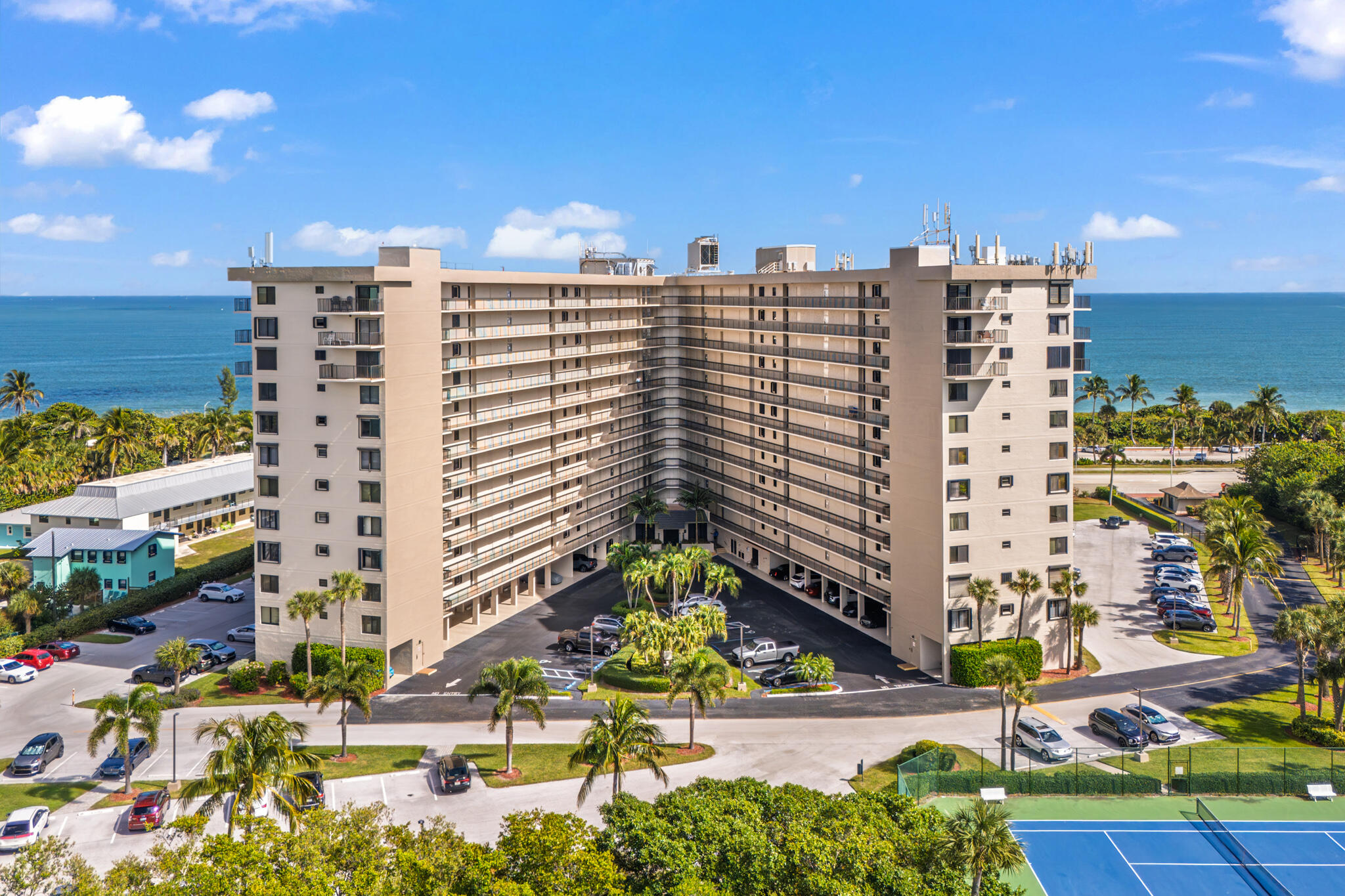 801 South Ocean Drive, Unit 404 Fort Pierce, FL 34949 - Photo 5 of 37 a view of a city with tall buildings