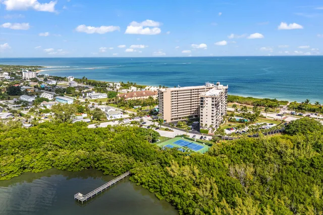a view of ocean from a balcony