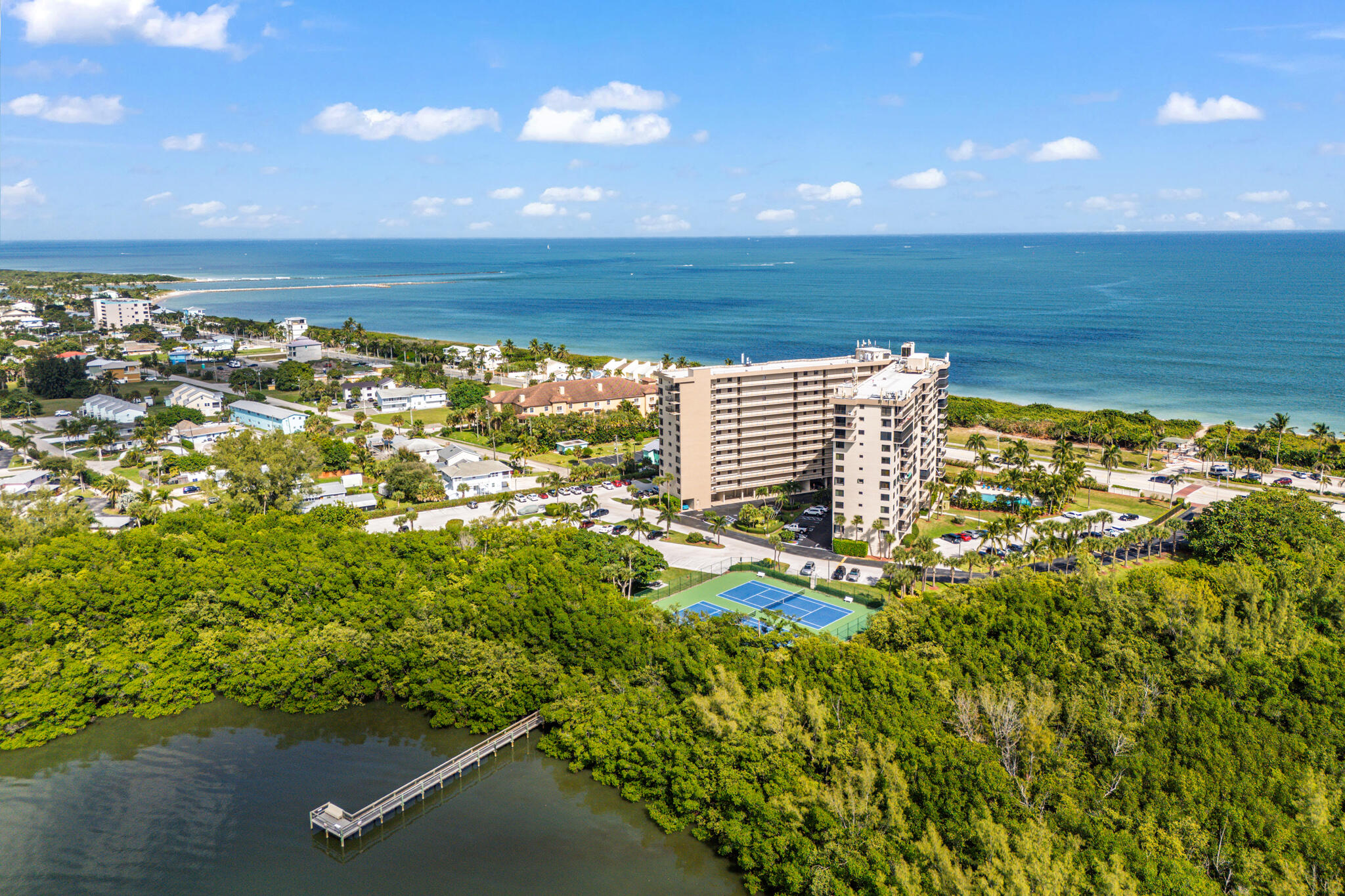 801 South Ocean Drive, Unit 404 Fort Pierce, FL 34949 - Photo 8 of 37 a view of ocean from a balcony